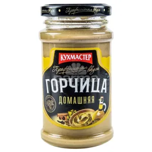 Горчица Домашняя ст 210 гр Кухмастер