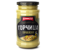 Горчица Европейская 140гр Кухмастер