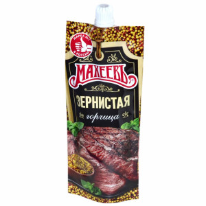 Горчица зернистая"Махеев" 140гр