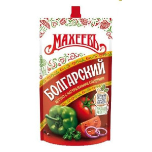 Кетчуп д/п 500гр Болгарский "Махеев"