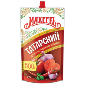 КЕТЧУП МАХЕЕВ ТАТАРСКИЙ 500Г