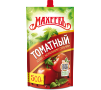 кетчуп Махеев томатный 500г