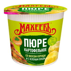 Махеевъ картофельное пюре курица зеленый лук 40гр