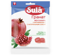 Леденцы Sula Гранат 60г