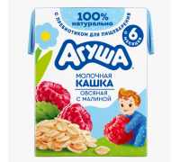 Агуша 200 мл Каша ОВСЯНМАЛина засыпайка