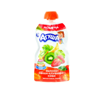 Агуша Пюре Яблоко Банан Клубника Киви, 90гр