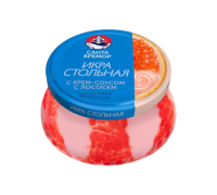 икра лососевая с кремом