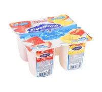 ALPENLAND персик - клубника 100г