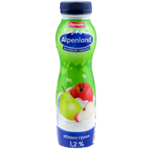 Alpenland питьевой 290 гр яблоко груша 1.2пр