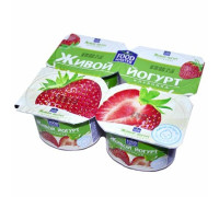 Йогурт 1,5проц 110 гр Клубника