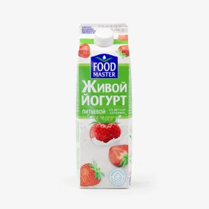 Йогурт питьевой Клубника 0.9мл