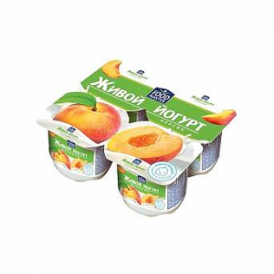 Йогурт 1,5проц 110 гр персик