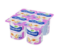 йогурт нежный 5  персик
