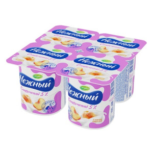 йогурт нежный 5  персик