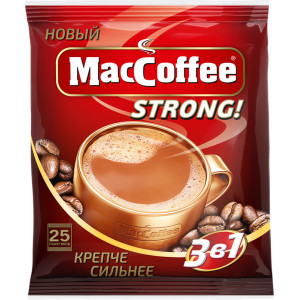 КОФЕ МАККОФЕ 3В1КРЕПКИЙ