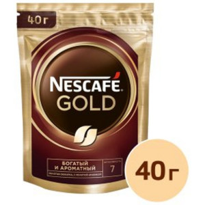 Кофе "Nescafe" Gold  40 г