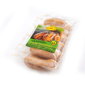 Колбаски для жарки Дачные Рубиком 1кг
