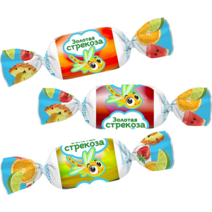 конфета золотая стрекоза