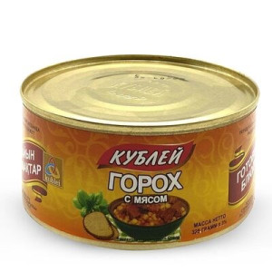 Горох с мясом Кублей 325 г