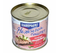 ПАШТЕТ НЕЖНЫЙ ИЗ ПЕЧЕНИ ИНД.ГЛАВПРОДУКТ Ж.Б.240Г