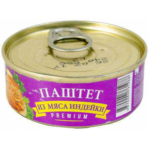 паштет 100гр улан жб  индейка