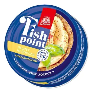 Паштет За родину из Горбуши 80 гр жб FISH POINT