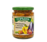баклажаны с овощами жареные 420гр ст.банка