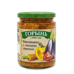 баклажаны с овощами жареные 420гр ст.банка
