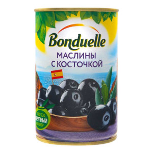 Bonduelle Classique Маслины С Косточкой 300г