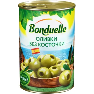 Бондюель Оливки без косточки 314г 