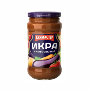 Икра из Баклажан 400гр Кухмастер