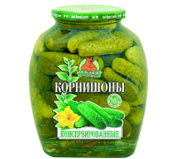 КОРНИШОНЫ МЕД. ЛЮБ 720 МЛ