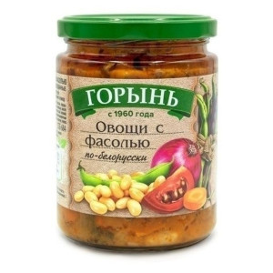 Овощи с Фасолью по-Белорусски 430г