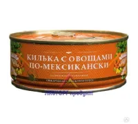 За Родину Килька с Овощами по Мексикански жб ключ 240гр.