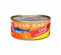 Килька баланшированная в масле 325 гр.Уст