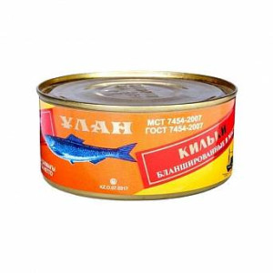 Килька баланшированная в масле 325 гр.Уст