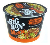 ИЗДЕЛИЯ МАКАРОННЫЕ БЫСТРОГО ПРИГОТОВЛЕНИЯ "BIG BON" С СОУСОМ ГОВЯДИНА-ГРИЛЬ, 95 Г