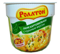 Картофельное пюре Rollton c куриным вкусом 40 гр