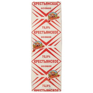 Масло сливоч. Крестьянское 72.5пр