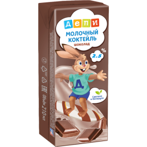 МИНСКАЯ Марка Коктейль Шоколад 0.2л