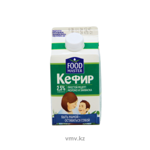 Кефир фуд мастер 2,5проц 0,5л