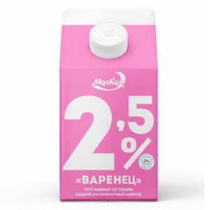 Варенец тр 0.45 л 2.5 проц Молком