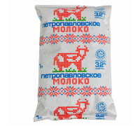 Молоко Петропавловское3.2 проц ТФА 1 Л