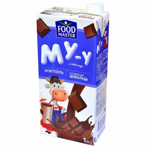 Коктейль молочный Муу шоколад 1л