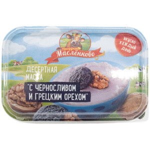 десертная масса с черносливом и грецким орехом