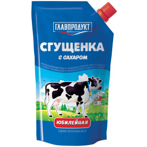 Молоко сгущеное Юбилейное 270гр.д/п