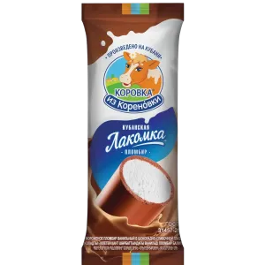 Мороженое пл Кубанская Белая шок-слив 90 гр