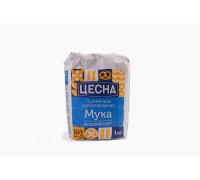 Мука Цесна (Высший сорт, 1 кг, Пшеничная)
