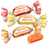 карамель ломтик фруктовый
