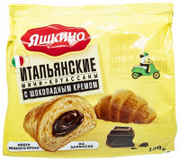Мини-круассаны Яшкино 180г с шокол. джемом